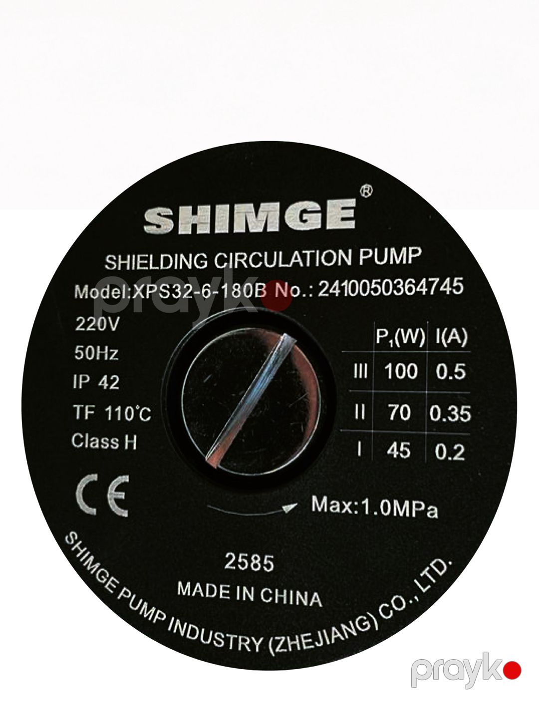 Sirkulyasiya nasosu Shimge XPS-32-6-180 2585 — Mallar, Bakı (3)