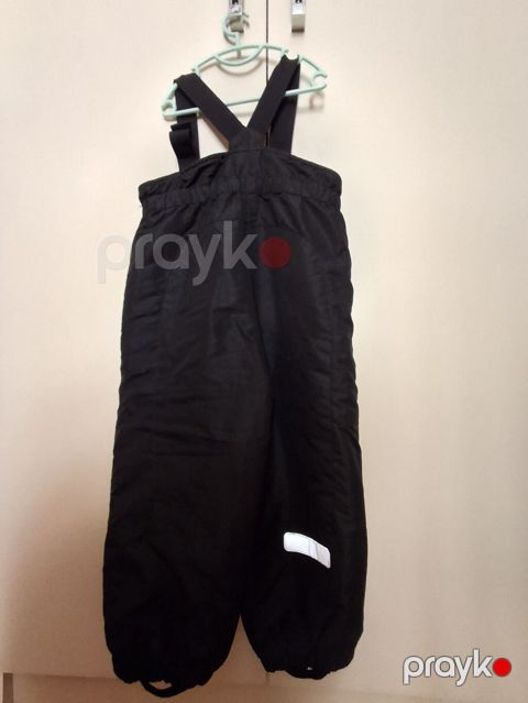H&M uşaq qar şalvarı (bib tipli) - Ölçü: EUR 104 / US 4T / UK 3–4 — Bakı
