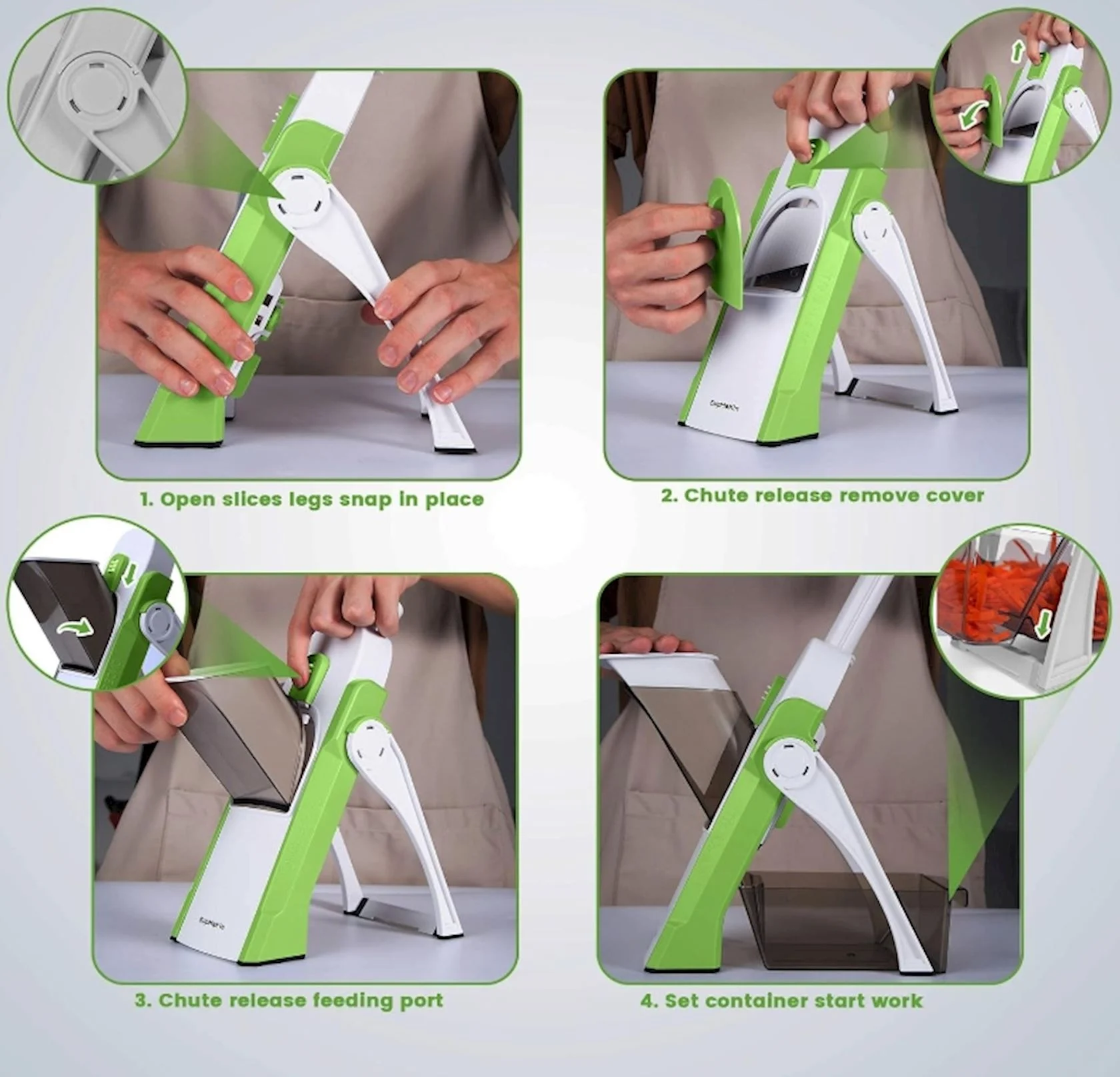 Tərəvəz kəsici 31x12x6.3 sm, plastik, çeşiddə — Mətbəx kombinaları və maşınları, Bakı (6)