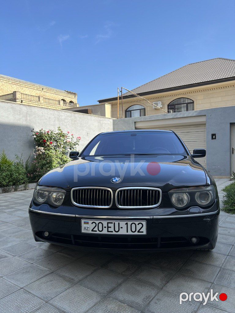 BMW 745, 4.4 L, 2002 il, 403 681 km — Avtomobillər, Bakı (8)