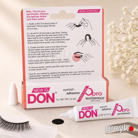 Süni kirpiklər üçün yapışqan, Waterproof, qara — Bakı