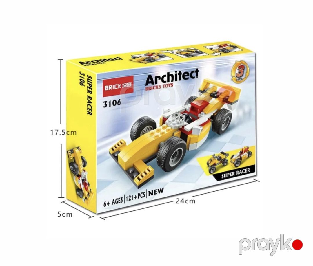 Konstruktor Architect 3106, 6+, 121 hissə — Mallar, Bakı (2)