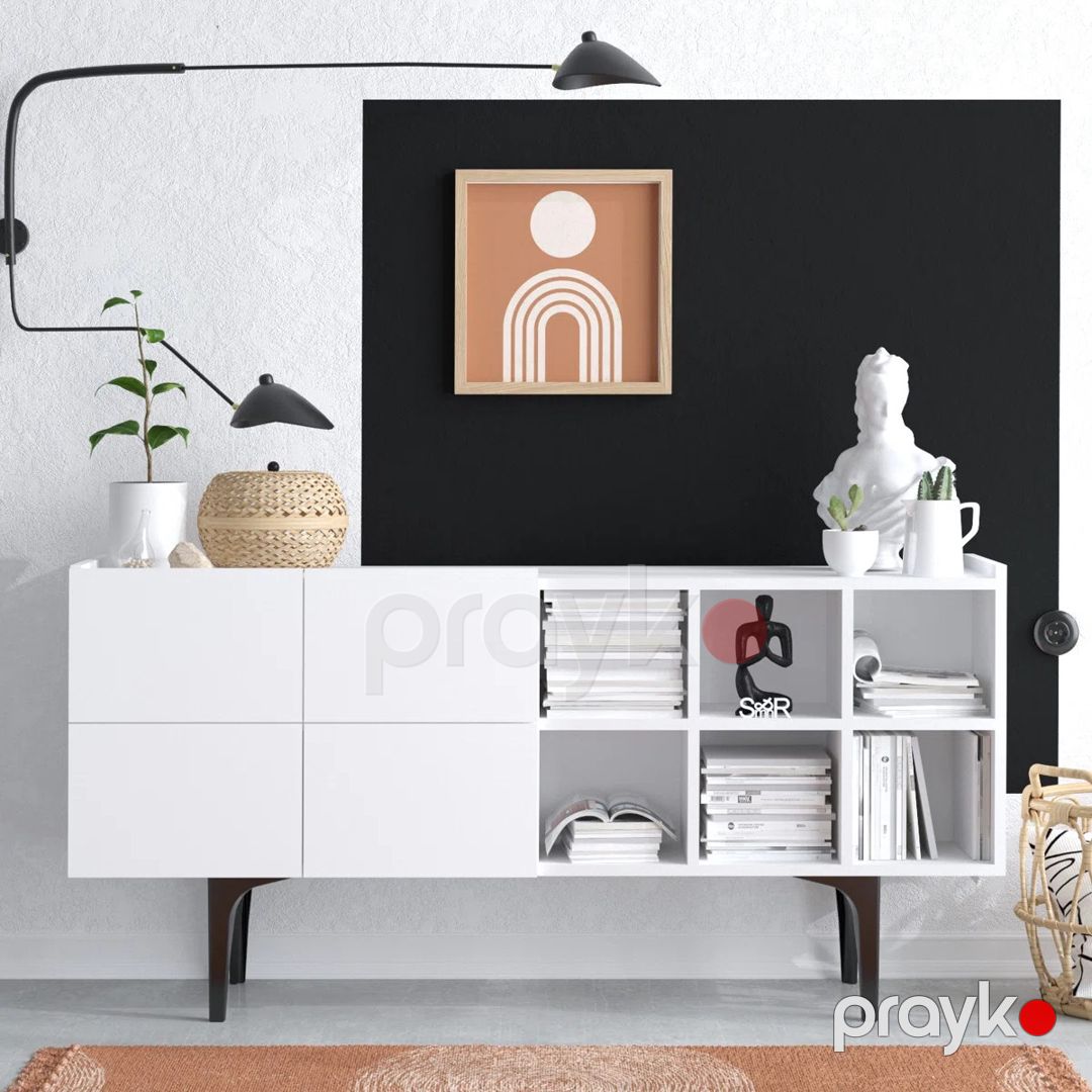 Tumba Elegant Wood ZARR119 ağ — Mallar, Bakı (2)