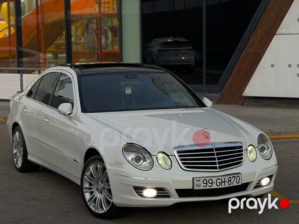 Mercedes E 270, 2.6 L, 2008 il, 280 000 km — Avtomobillər, Bakı (6)