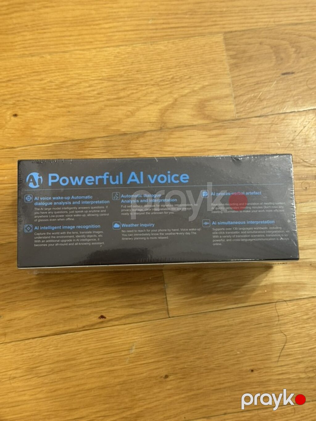 AI Smart Glasses SG10 – Large Model Qutudakı məlumatlara əsasən — Eynəklər və aksesuarları, Bakı (3)