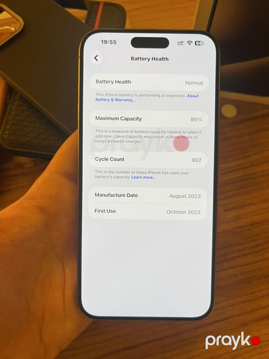 IPhone 15 Pro Max, 256 GB, Natural Titanium — Apple iPhone, Bakı (5)