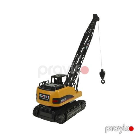 Oyuncaq kran SH307, 6+ yaş, sarı, idarə pultu ilə — Bakı