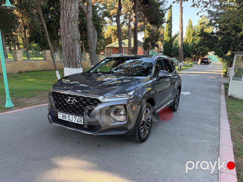 Hyundai Santa Fe, 2.0 L, 2018 il, 145 000 km — Avtomobillər, Bakı (4)