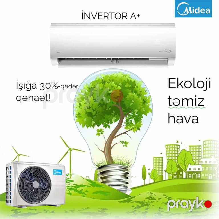 Midea "inverter AF" kondisionerləri — Ev texnikası, Bakı (2)