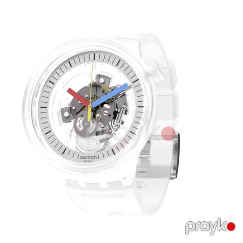 Qol saatı uniseks Swatch Big Bold SB01K100 — Bakı