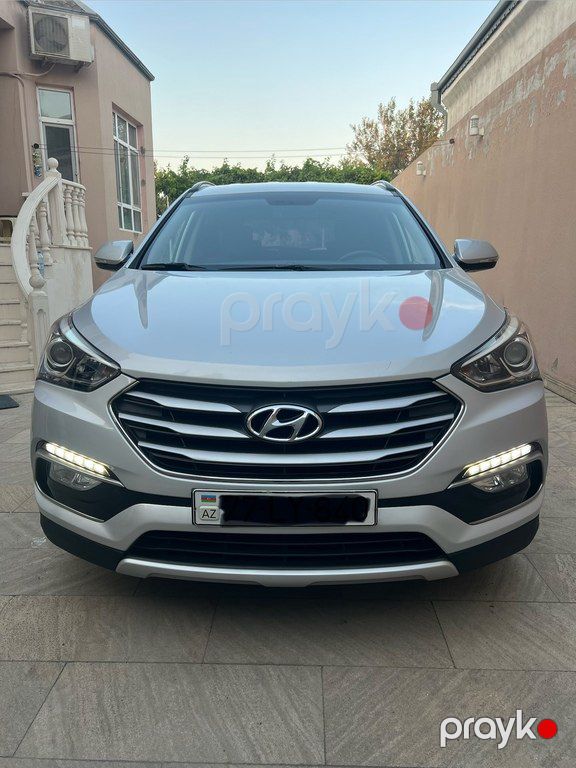 Hyundai Santa Fe, 2.0 L, 2016 il, 311 000 km — Avtomobillər, Bakı (6)