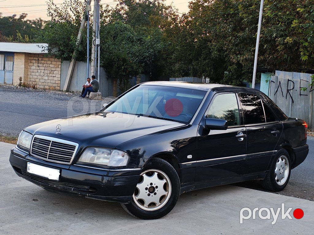 Mercedes C 200, 2.0 L, 1996 il, 187 228 km — Avtomobillər, Bərdə (6)