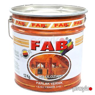 Fab sellülozik parlaq vernik 15 l