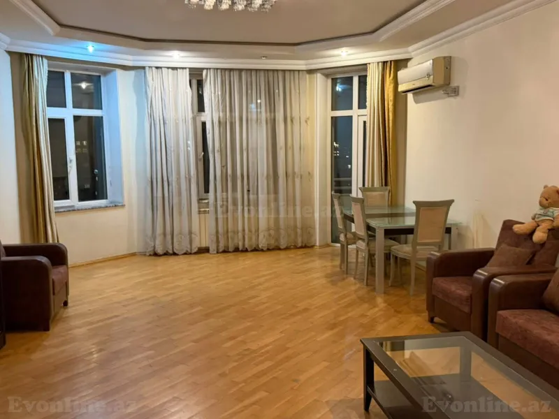 Kirayə verilir 3 otaqlı Mənzil Yeni tikili 153 m² Bakı, Nərimanov r., Gənclik m — Mənzil, Bakı (6)
