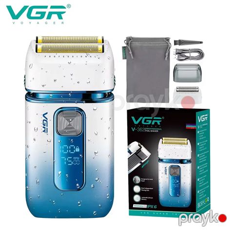 VGR V-362 Elektrikli Kişilər Üçün Trimmer Saqqal Təraş Maşını Ülgüc — Bakı