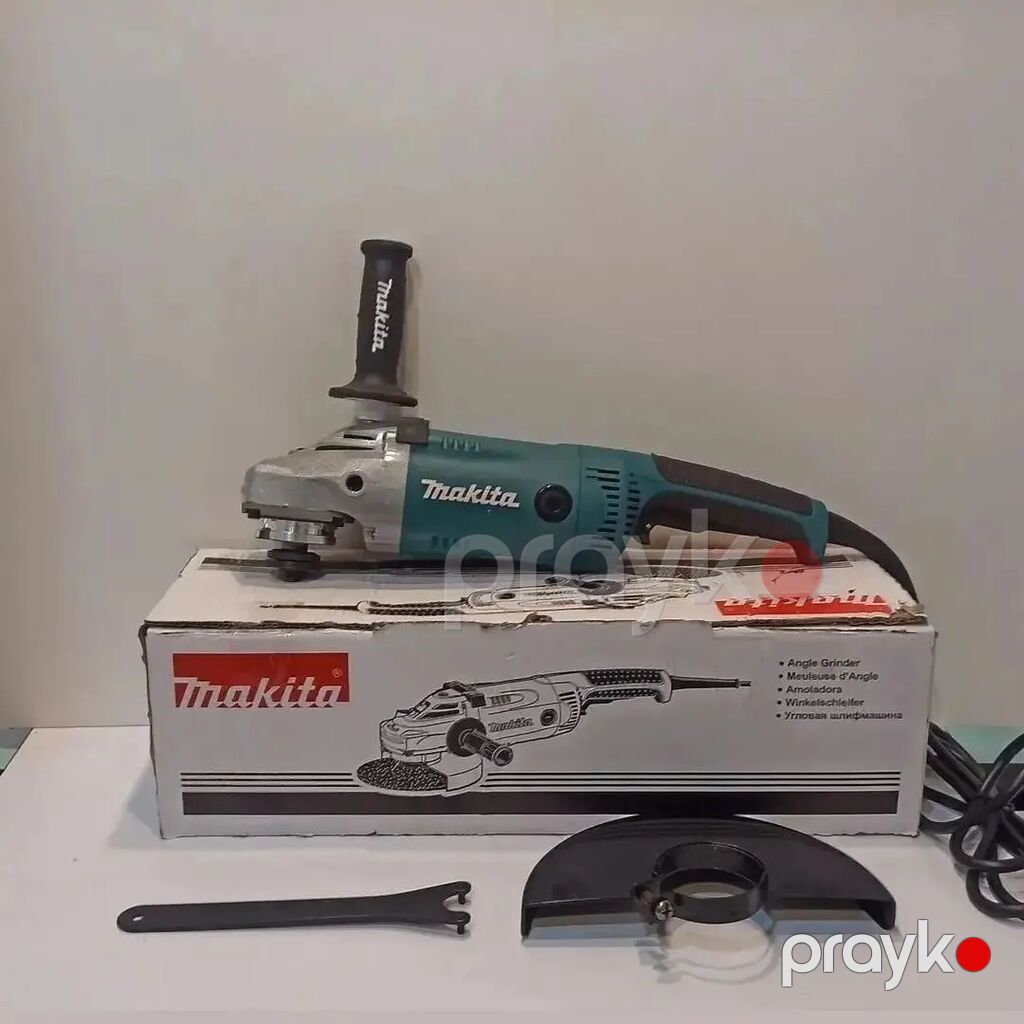 Makita bucaqslı təmir/yonma aparatı (angle grinder) Xüsusiyyətlər — Zımpara maşınları, Digah (4)
