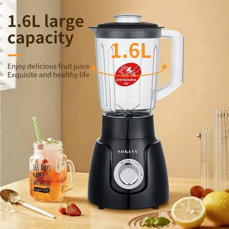 Blender Sokany SK-185 — Blenderlər, xırdalayanlar və mikserlər, Bakı (6)