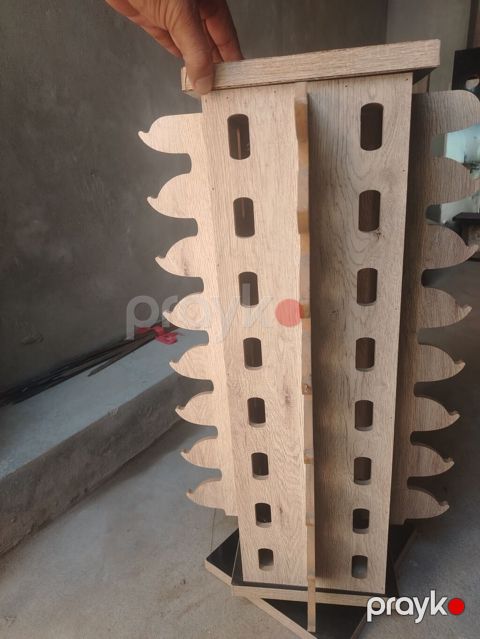 Taxta vitrin/aksessuar stendi acqi ücün - Material: keyfiyyətli — Gəncə