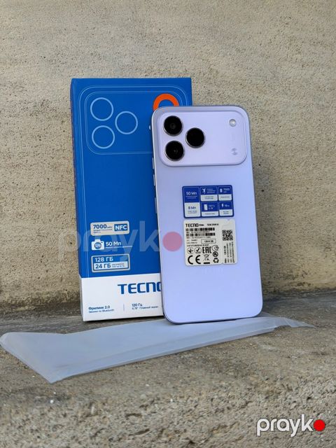 Tecno Spark 50 Fantasy Purple 256GB/8GB — Bakı