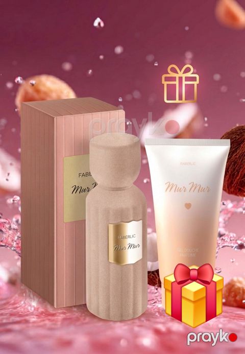 Ətir dəsti Faberlic Mur Mur qadınlar üçün (ətir 50 ml + duş geli 200 ml) — Bakı