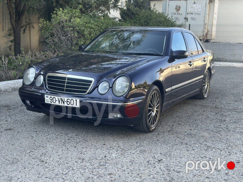 Mercedes E 240, 2.4 L, 2000 il, 183 123 km — Avtomobillər, Bakı (10)