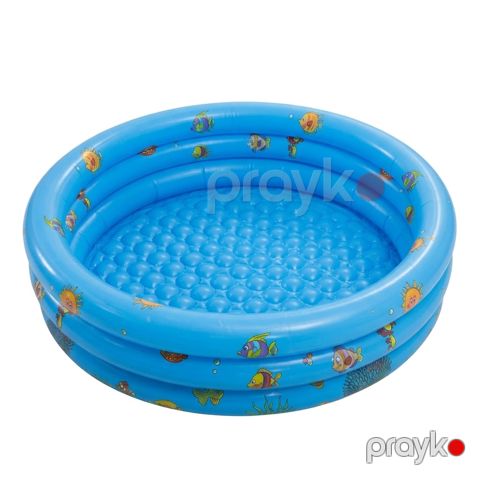 Uşaqlar üçün şişmə hovuz, göy, 90x30 sm — Bakı