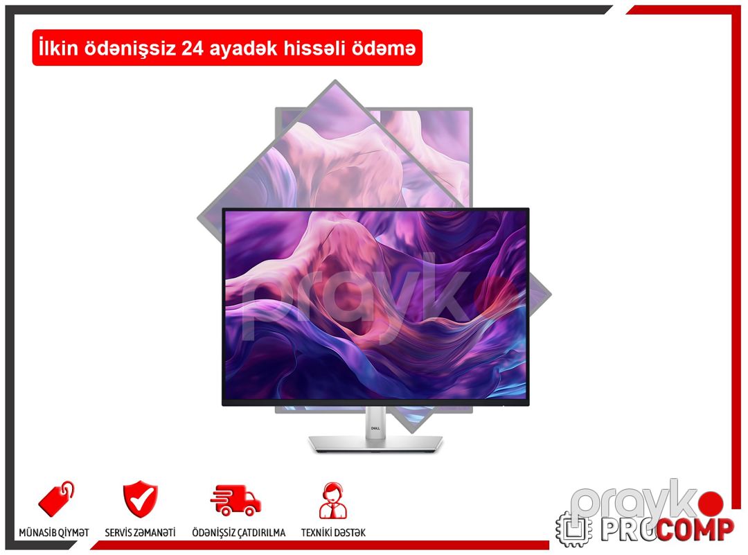 Dell 24 Usb-c Hub monitor - P2425E 210-BMJF — Kompüterlər və noutbuklar, Bakı (2)