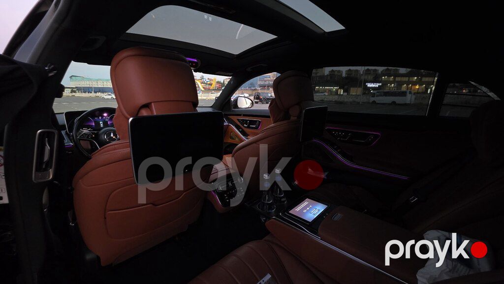 Mercedes S 500 4MATIC, 3.0 L, 2021 il, 111 330 km — Avtomobillər, Bakı (4)
