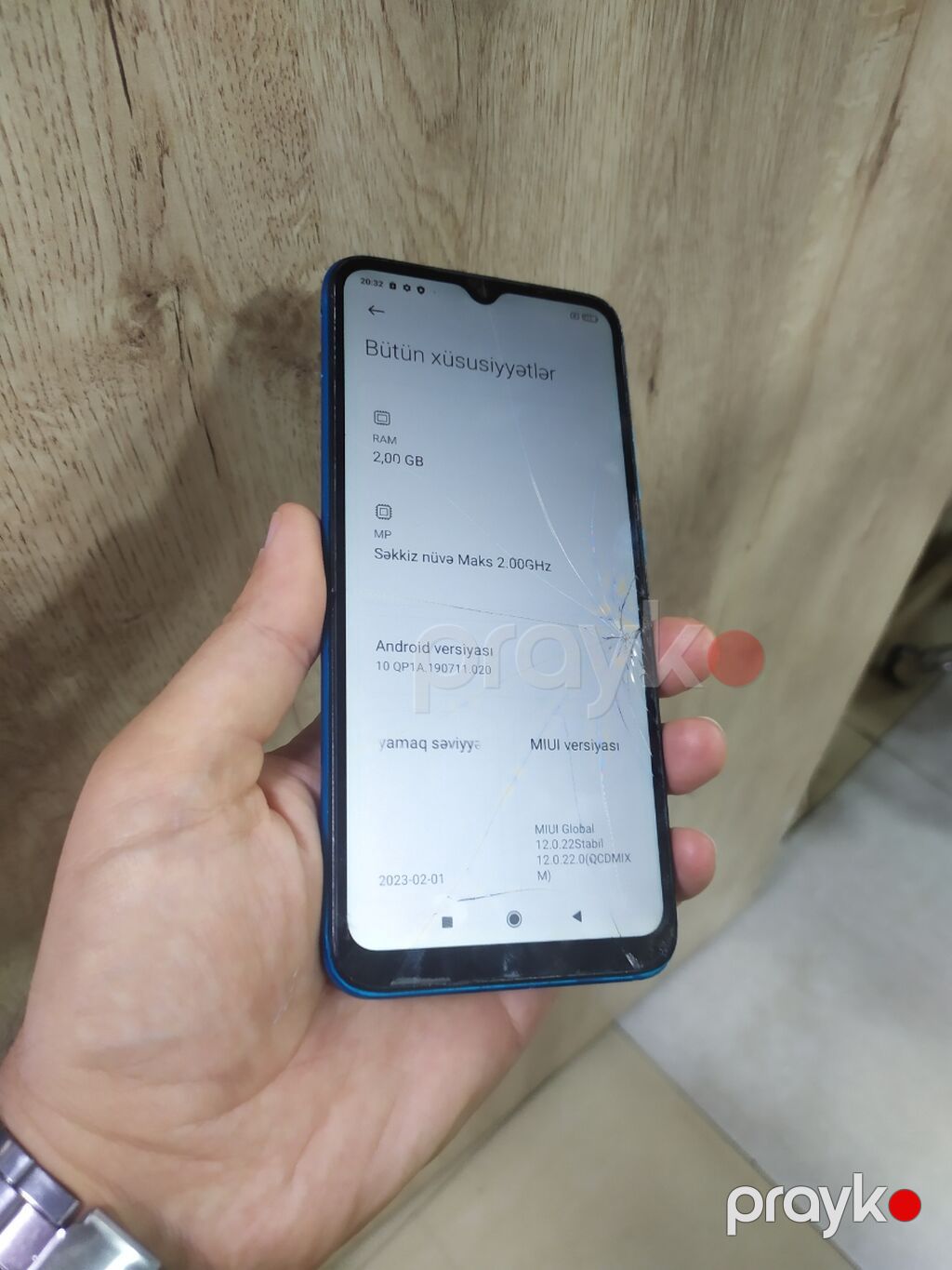 Redmi 9A, 32 GB, rəng - Göy — Xiaomi, Bakı (3)