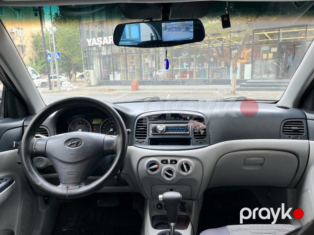 Hyundai Accent, 1.4 L, 2006 il, 240 000 km — Avtomobillər, Bakı (9)
