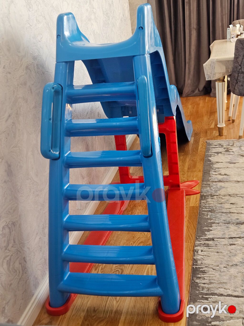 Uşaq sürüşkəni – 240 sm uzunluq, 130 sm hündürlük, 7 pilləli nərdivan — Mebel, Bakı (4)