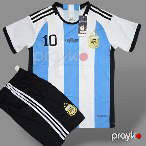 İdman kostyumu azarkeşlər üçün Argentina Messi Retro, ölçü XXL — Bakı