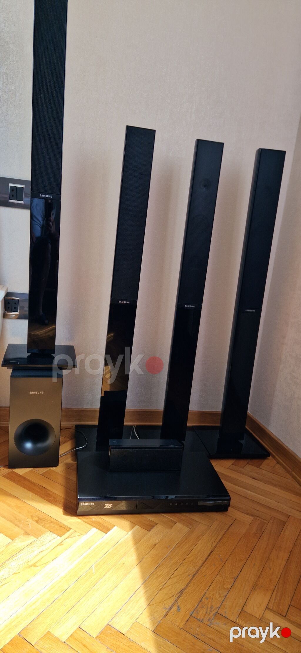 Samsung ev kinoteatrı – Blu-ray 3D Komplekt: - Blu-ray 3D pleyer — Dinamiklər və akustik sistemlər, Bakı (4)