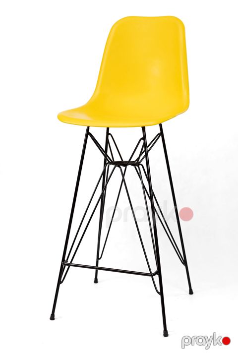 Bar stulu Del Groups Aren Spider Bar 026, dəmir/plastik, sarı, 43x110 sm — Bakı