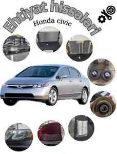 Honda Civic ehtiyat hissələri — Bakı