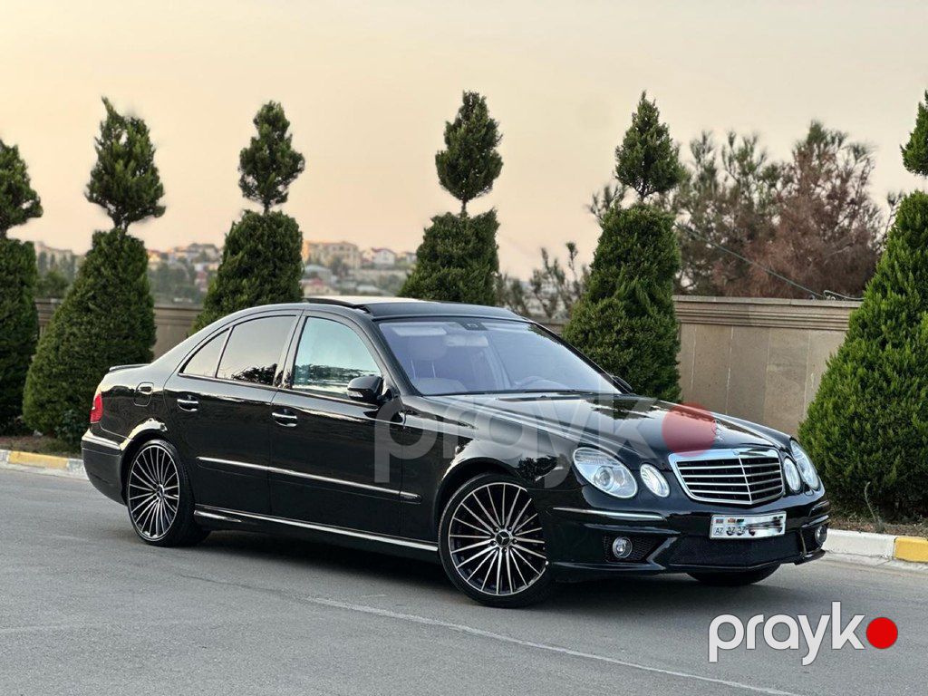 Mercedes E 240, 2.6 L, 2002 il, 295 777 km — Avtomobillər, Bakı (3)