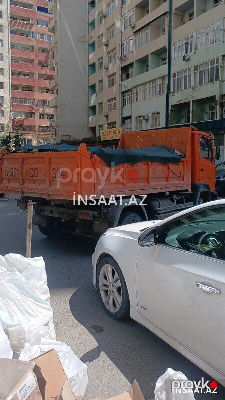 Söküntü, tullantı zibil daşıma xidməti — Yük daşıma xidmətləri, Bakı (5)