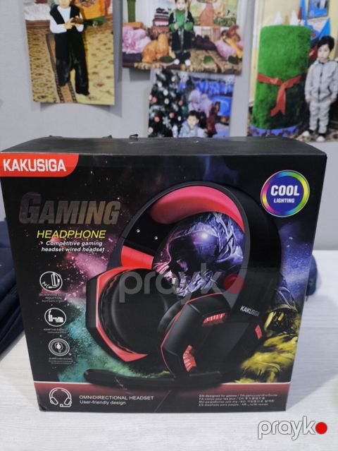 Kakusıga Gaming Headphone – simli oyun qulaqlığı Xüsusiyyətlər: - 40 — Bakı