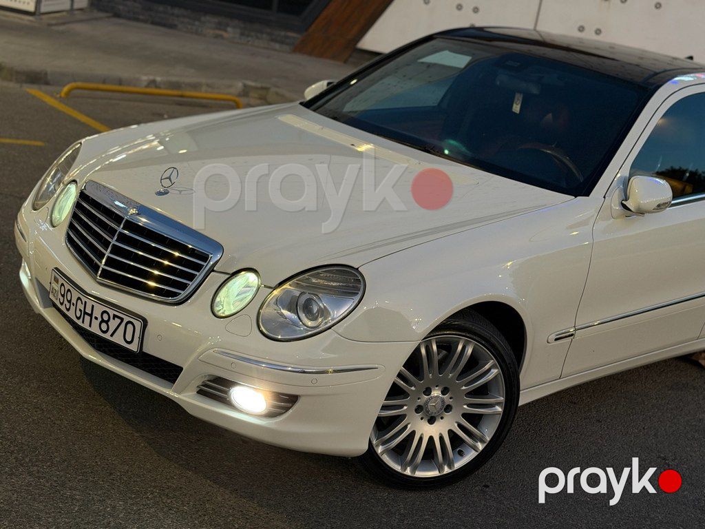 Mercedes E 270, 2.6 L, 2008 il, 280 000 km — Avtomobillər, Bakı (8)