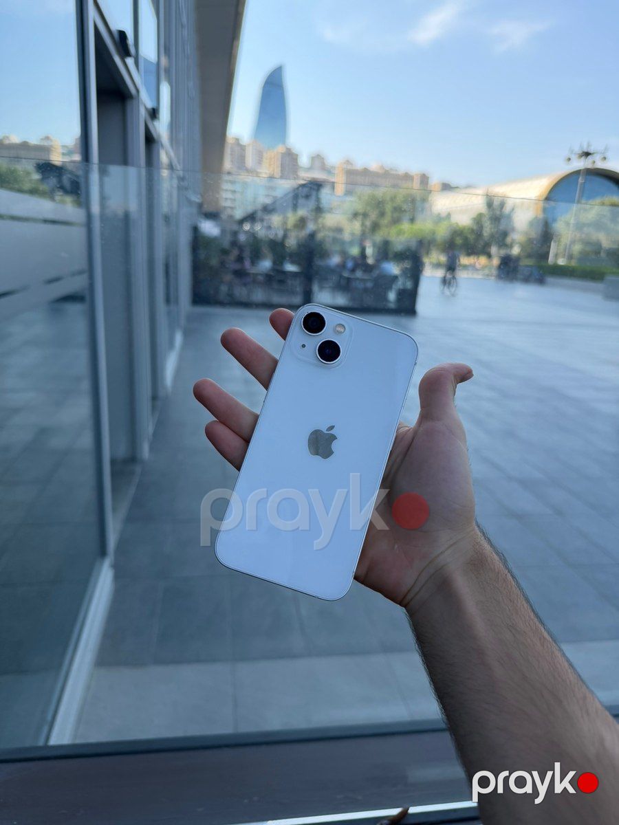 Apple iPhone 13 Starlight 128GB/4GB — Smartfonlar, Bakı (6)