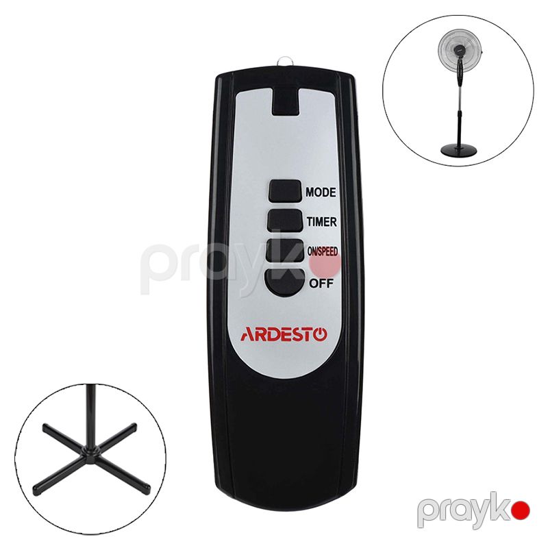 Ardesto FN-R1608CB Elektronik Ayaqlı Ventilyator — Ventilyatorlar, Bakı (5)
