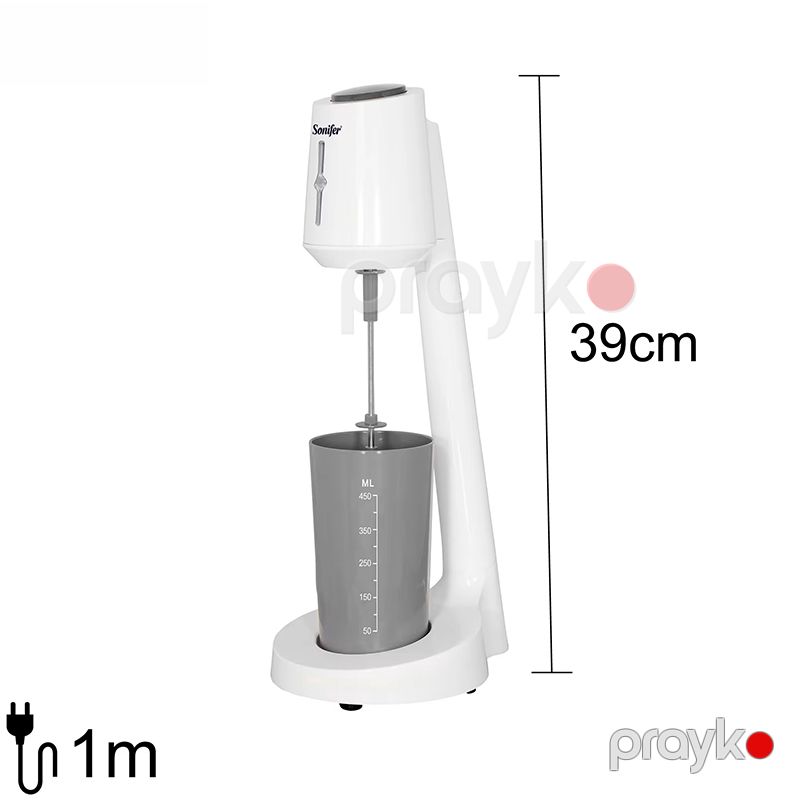 Sonifer SF‑8110 — Elektrikli Mini Mikser, Kokteyl və Süd Köpüyü Üçün — Blenderlər, xırdalayanlar və mikserlər, Bakı (5)