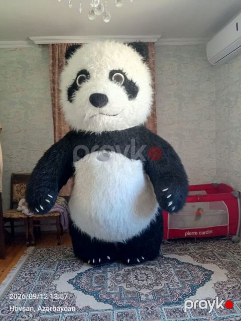 Əyləncəli panda 3metrlik ad günleri ve ya her hansı özəl gününüzü — Bakı