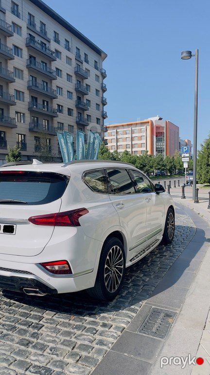 Hyundai Santa Fe, 2.0 L, 2019 il, 158 600 km — Avtomobillər, Bakı (6)