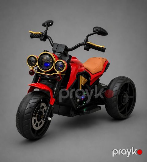 Uşaq elektrik motosikleti RQSC002, qırmızı — Bakı