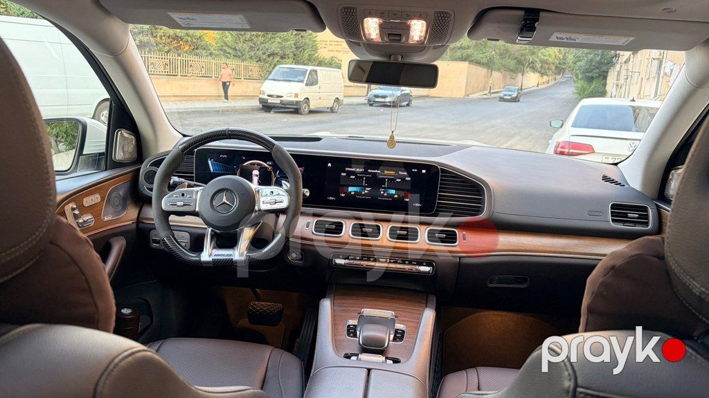 Mercedes GLS 450 4MATIC, 3.0 L, 2020 il, 57 000 km — Avtomobillər, Bakı (12)