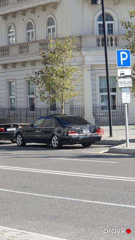 Mercedes S 320, 3.2 L, 1995 il, 184 000 km — Avtomobillər, Bakı (5)