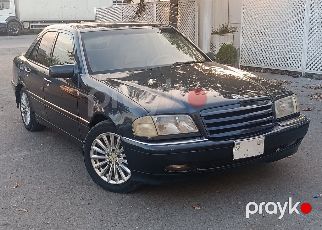 Mercedes C 280, 2.8 L, 1998 il, 225 000 km — Avtomobillər, Bərdə (11)