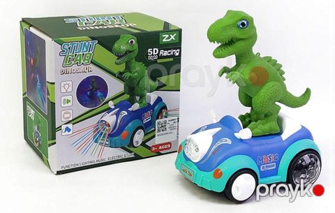 İnteraktiv oyuncaq dinozavr-maşın, işıqlı, musiqili - homestore_vm2071 — Bakı