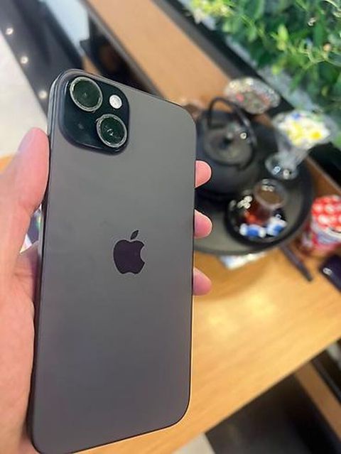 IPhone 15, 128 GB, Midnight, Simsiz şarj, Face ID, Sənədlərlə — Bakı